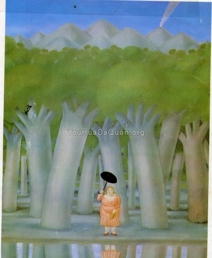 Fernando Botero painting - 费尔南多·博特罗